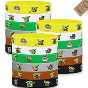 6 pack Mix and match 3for $10 Baby yoda bracelets only 2 sets left